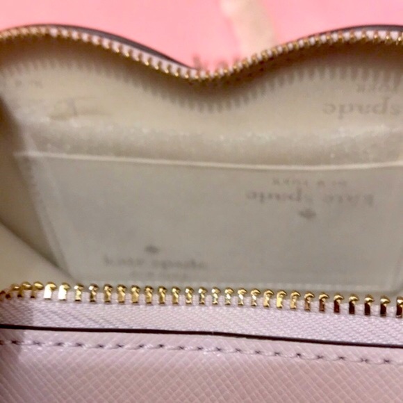 Kate Spade Studded Pearls Love Shack Heart Crossbody & Faux Pearl Cardholder NWT - Picture 7 of 12